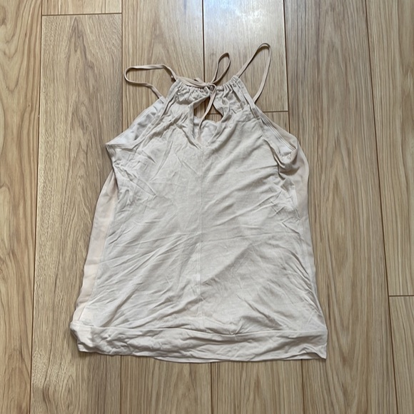 NWT Express Cream Halter Top - Picture 2 of 2